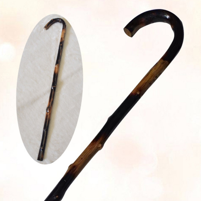 등나무 원목 나무 노인 어르신 부모님 생신 선물 지팡이 등산 보조 보행 스틱 할아버지 할머니 한발 일자 지팡이, 1개