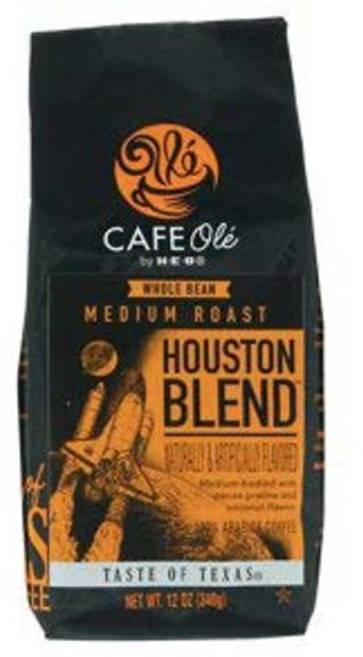 카페 올레 텍사스의 맛 휴스턴 블렌드 홀빈 12oz. (3 팩) Cafe Ole Taste Of Texas Houston Blend Whole Bean 12oz. (3 pack), 1개, 홀빈(분쇄안함)