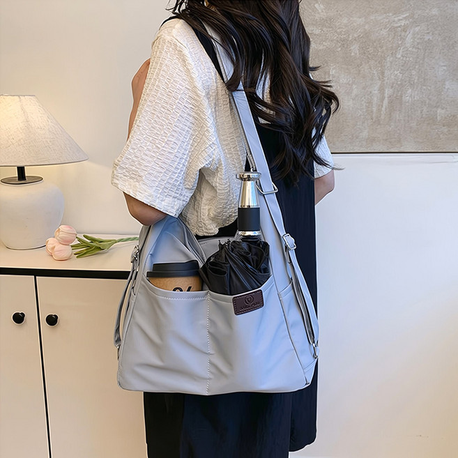 티모바 투웨이 4컬러 여성 나일론 숄더백 백팩 가벼운 여자 데일리 텀블러 운동 가방