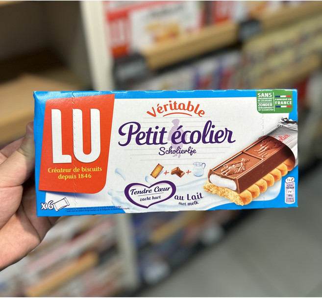 LU 루 쁘띠 에콜리에 Petit ecolier 초콜릿/밀크 타르트 비스킷, 1개, 120g