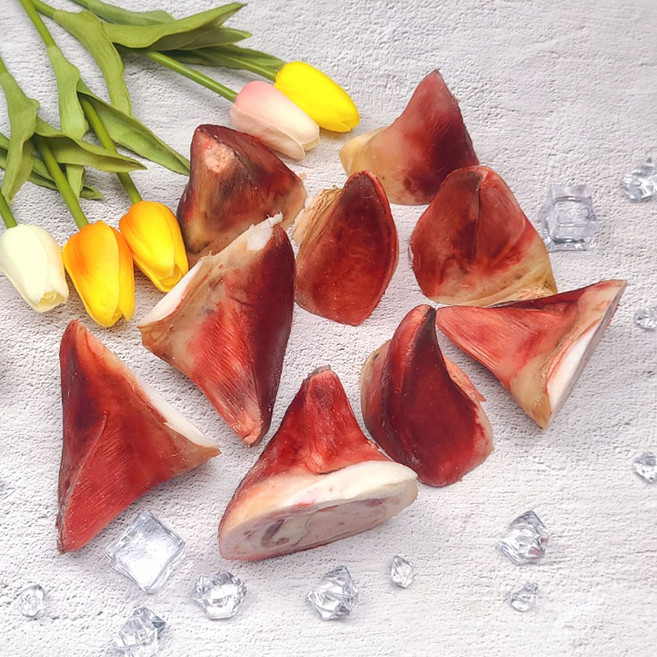 *반값할인* 소발톱 1kg+1kg 한우 소발가락 강아지천연껌 오래먹는간식, 1개