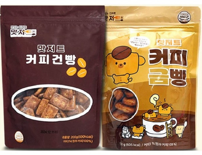 맛저트 커피건빵200g, 5개, 200g