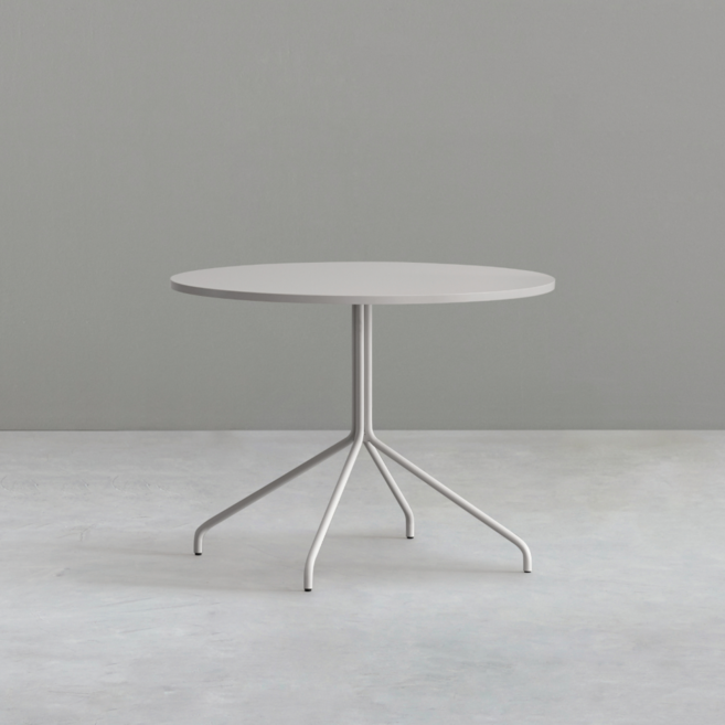 1000폭 원형 테이블 DSTA1010R, 화이트