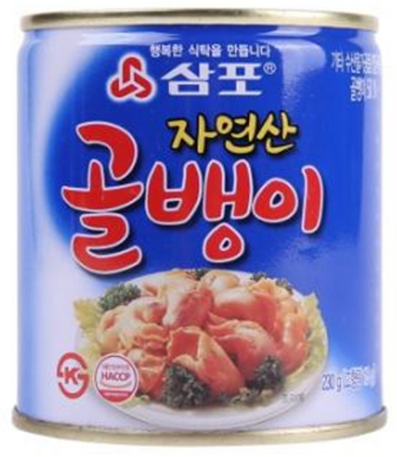 삼포 자연산 골뱅이230g 24개 1박스, 230g
