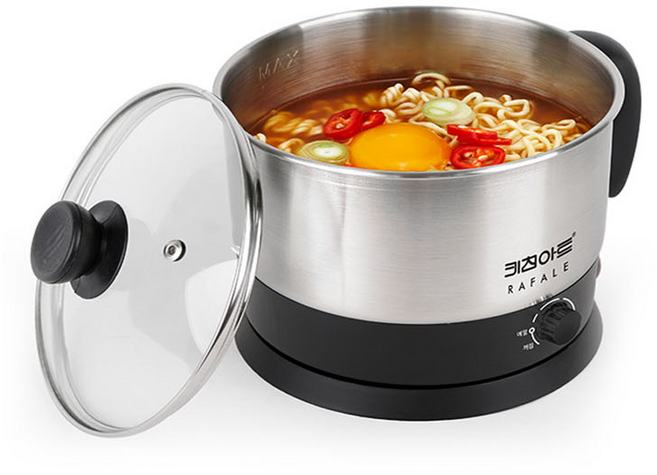 키친아트 스텐레스 라면 무선 포트 1.2L, SU071803-17001