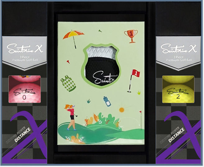 [와이제이] 골프선물세트(세인트나인6구+3피스구조+골프장갑) 골프대회행사 - 촉촉판촉 사은품, 1개, 상세페이지 참조, 상세페이지 참조