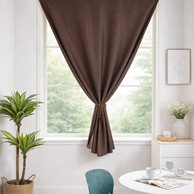 베일린 붙이는 암막 커튼 창문 작은창 원룸 가리개 햇빛차단