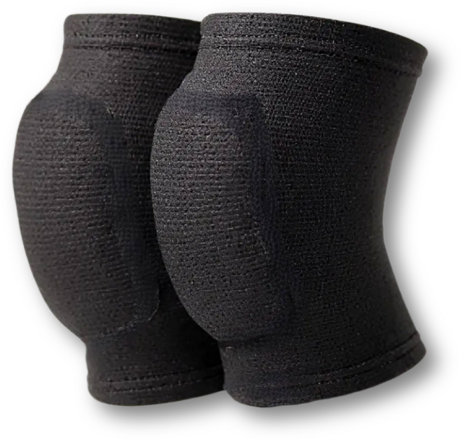 온드림 스타일트리 편한 무릎 쿠션 보호대 좌우 세트 블랙, 2개