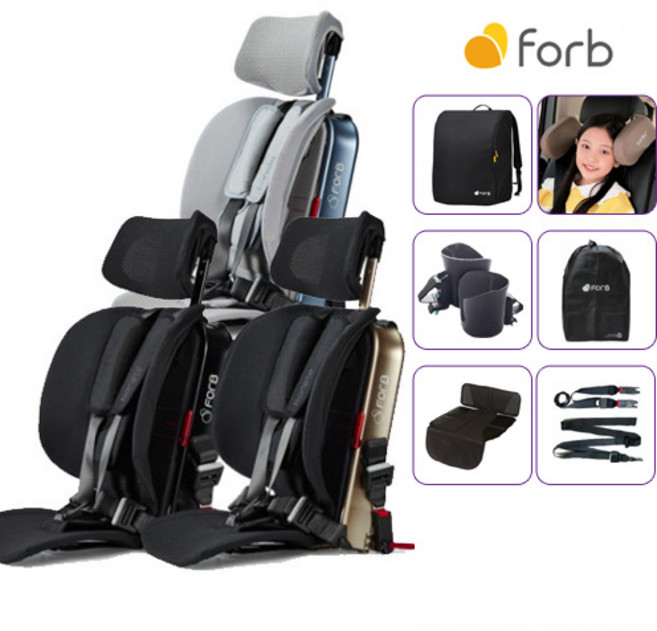 포브 보네떼 토들러 휴대용 카시트 ISOFIX 겸용 사은품8종, 보네떼 골드(사은품8종)