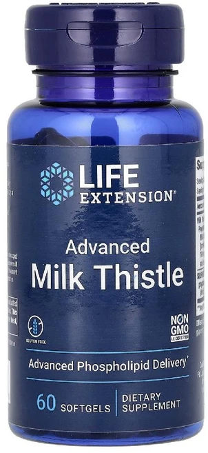 라이프 익스텐션 어드밴스드 밀크시슬 Life Extension Advanced Milk Thistle 60정, 1개 - 쿠팡