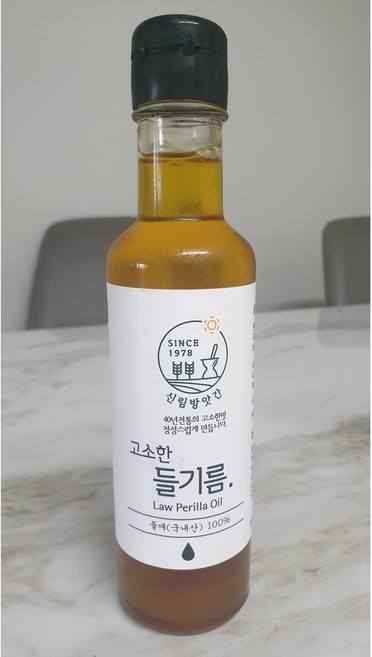 신림방앗간 국산 들기름 당일착유 저온압착, 1개, 300ml