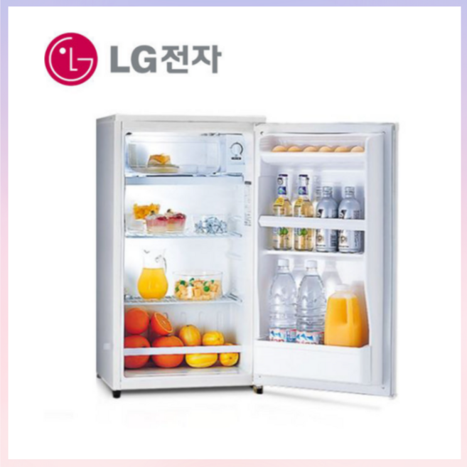 LG전자 B103W14 화이트 소형냉장고 90L 사무실 호텔냉장고