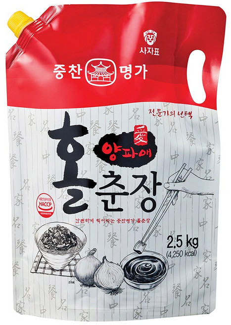 중찬명가 홀춘장, 2.5kg, 1개