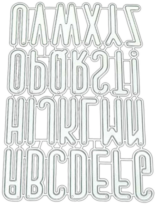 알파벳 그룹 DIY 금속 절단 다이 스텐실 스크랩북 앨범 스탬프 사진 종이 카드 아트 공예 장식