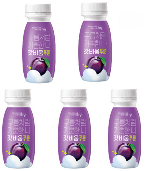 갓비움 푸룬 유산균 프리바이오틱스, 100ml, 5개