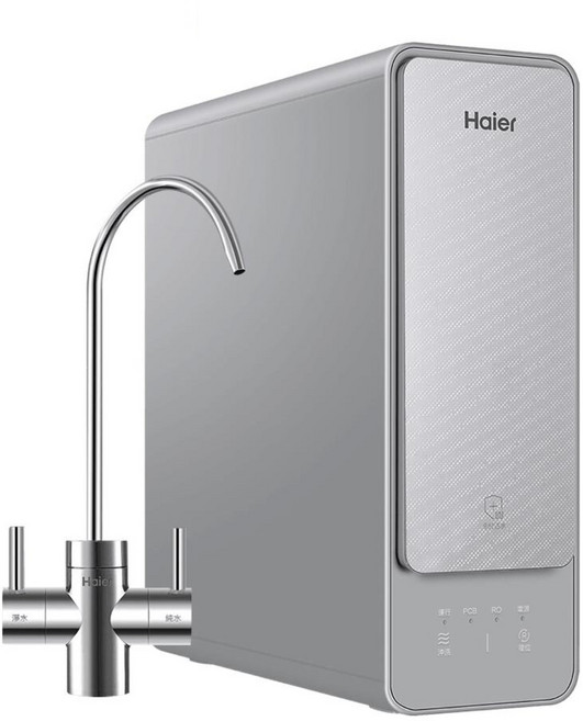 Haier 海爾 鮮活Plus RO600G 逆滲透生飲淨水器 雙出水設計限定區域送基本安裝, HR-WF-RO600(廠商安裝)
