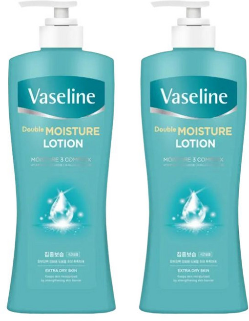 바세린 바디로션 더블모이스처 450ml, 1개