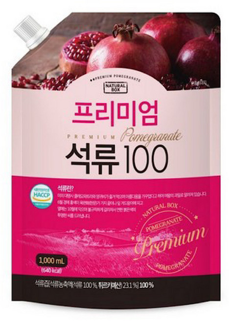 내추럴박스_석류100 1 000ml, 1L, 1개