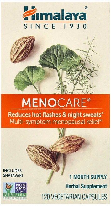 히말라야 메노케어 120캡슐 샤타바리, 120정, 1개 - 쿠팡