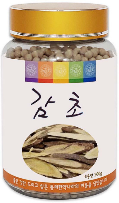 동의한약나라 감초환 중국, 200g, 1개
