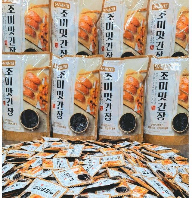 조미 맛 간장(일회용 간장/6g*100개입) 2봉, 600g, 1개