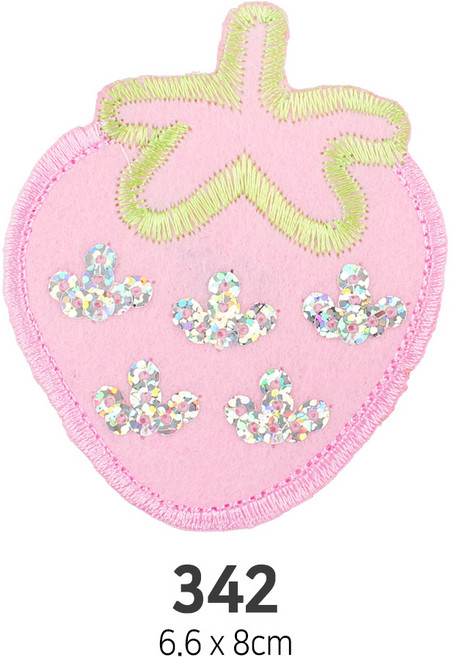 와펜 DIY 자수 패치 와펜모음 열부착식와펜, 4개, 와펜 패치 342번