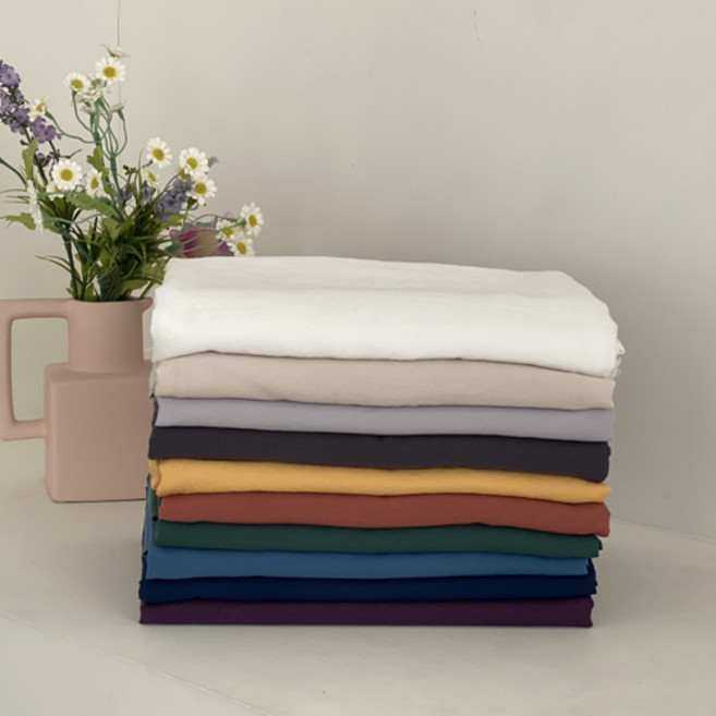 원단싸 이음선없는 폭230cm 세미마이크로 원단 향균방취가공 에어로워싱 10컬러 커텐천 테이블천 배경천 배경지 천원단, 07.시크 블루, 1개