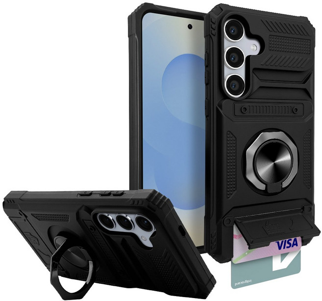 인트그로 헥사곤 카드수납 범퍼 휴대폰 케이스