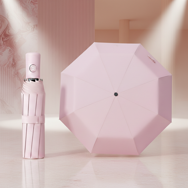 앤코 튼튼한 원터치 자동우산 UV 자외선 차단 더블프레임 초경량 접이식