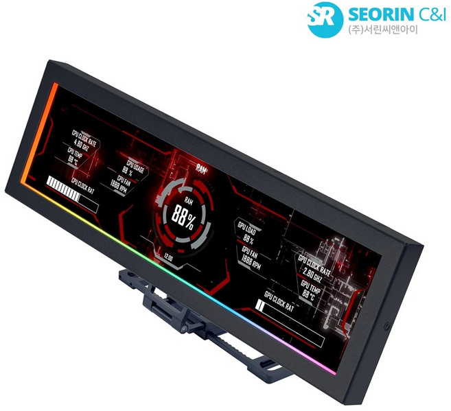 LIAN LI UNI 8.8 Universal Screen 블랙, 1개