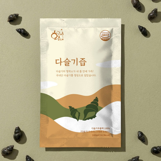 황금이네 다슬기즙 1박스(30포), 3L, 1박스
