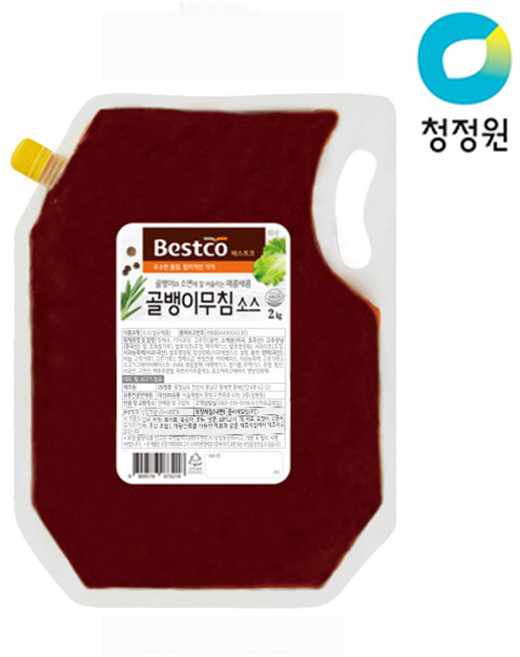 대상 베스트코 골뱅이무침소스 2kg, 1개