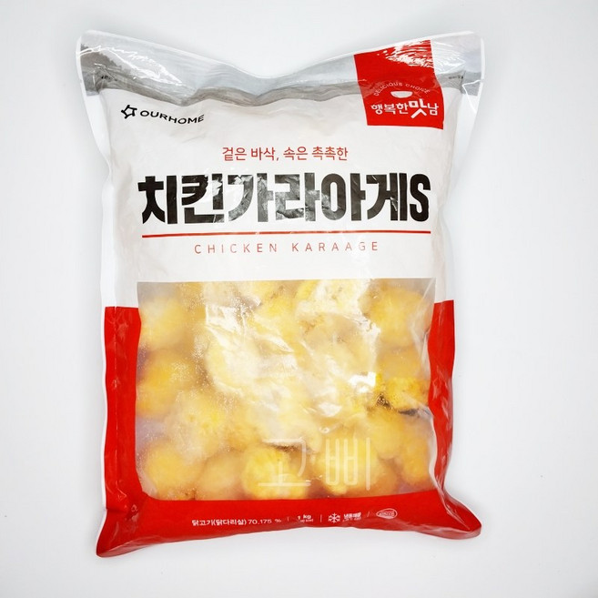 아워홈 순살 치킨가라아게 S, 1kg, 1개