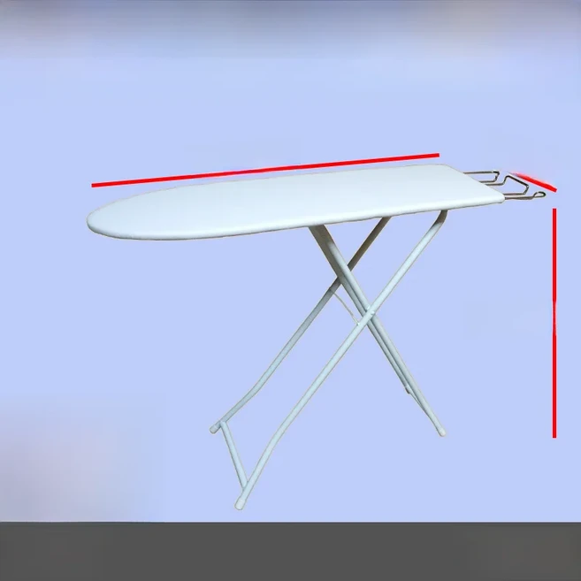 고급형 데스크탑 다리미판 패드 가정용 전기 다리미판 옷 다리미판 랙 다리미 스탠드 패드 누오주야 브랜드, 07 순백색 입문 A