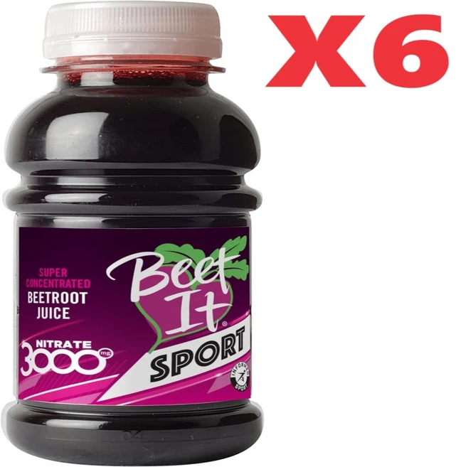 250ml 6병 비트잇 스포츠 나이트레이트 3000 Beet It Sport Nitrate 3000, 6개 - 쿠팡