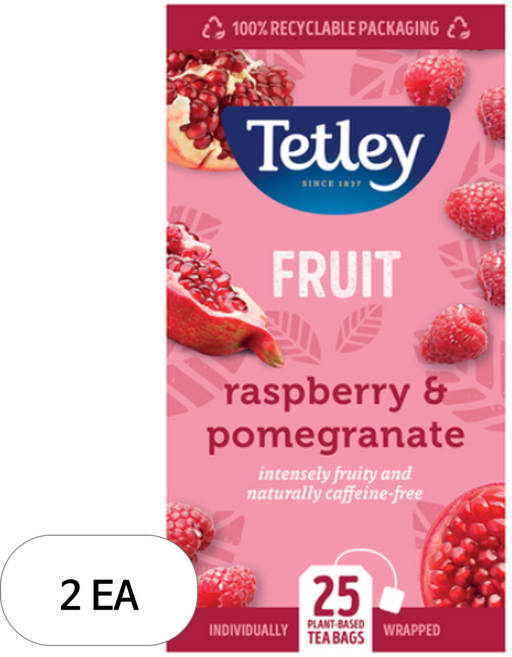 테틀리 라즈베리&석류 티백, 1.748g, 25개입, 2개