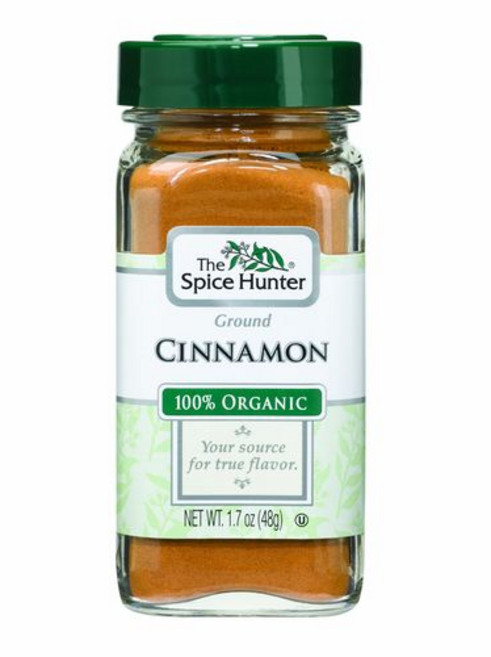 더 스파이스 헌터 시나몬 분쇄 유기농 1.7온스 병 ( The Spice Hunter Cinnamon Ground Organic 1.7-Ounce Jars (Pack o, 1개