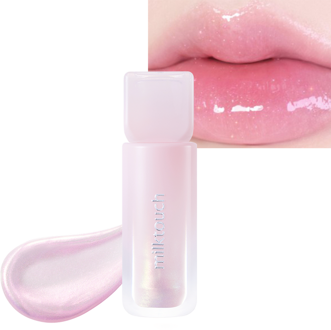 밀크터치 듀 스테인 쉬어 오로라 글로스, 1개, 4ml, 02.베이비 듀