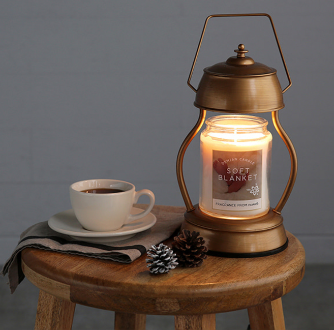 JH굿즈 캔들워머 인테리어 엔틱 캔들 워머 양키캔들 캔들램프 촛대, 앤틱블랙