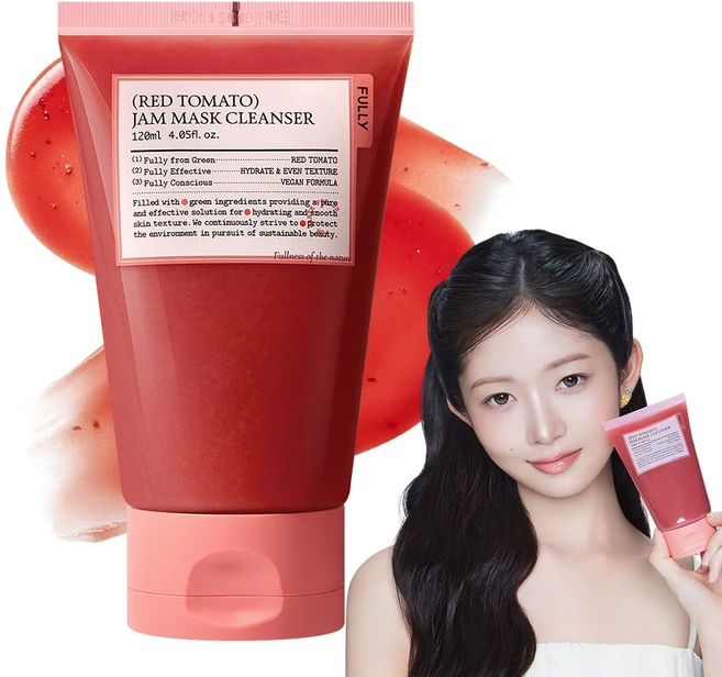 FULLY 레드토마토 잼 팩 클렌저, 1개, 120ml - 쿠팡