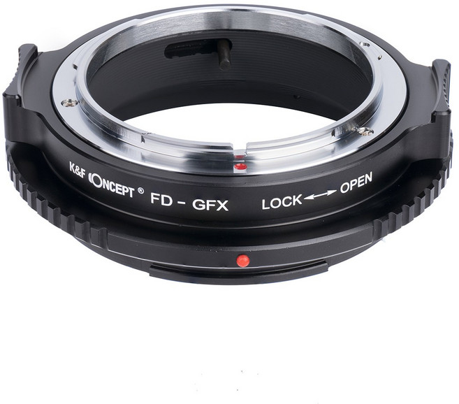 K&F Concept FD-GFX _ Canon MF Lens - FUJI GFX Body 변환어뎁터, 1개