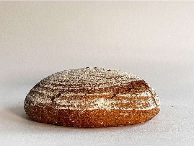 로겐하임 독일호밀빵 호밀 80% 바우언브로트 (비건 무설탕빵), 슬라이스, 1개, 540g