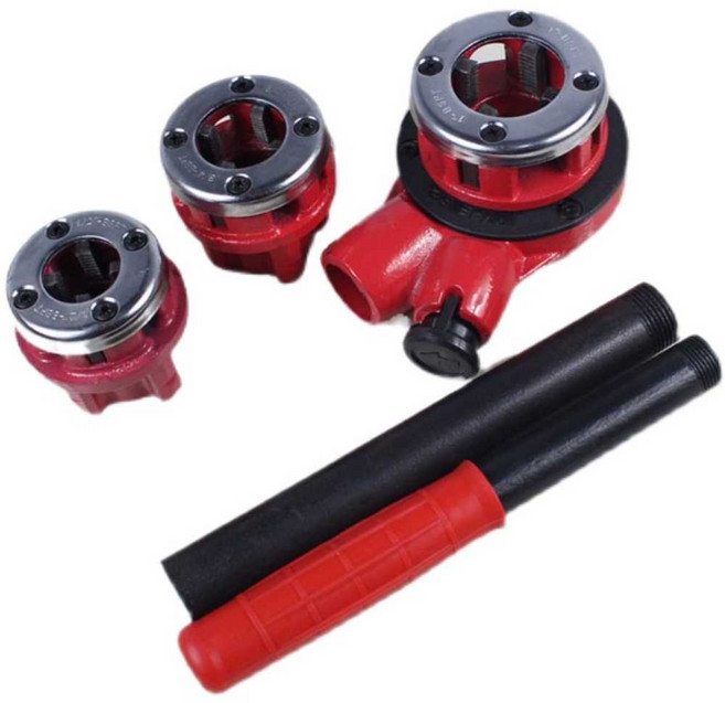 배관용 파이프머신 스레딩 나사산 만드는 공구 수도, 62형 1인치 헤드 1인치