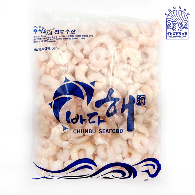 홍새우살 깐 적새우 손질 볶음밥 육수용, 사이즈 : 70/100, 1개, 1kg