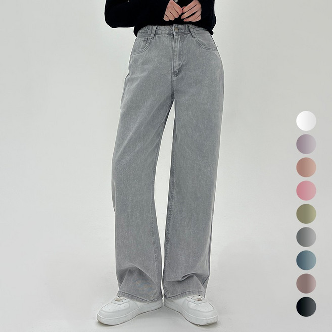 코모도 여성 와이드 면바지 9컬러 ( 2단기장 )