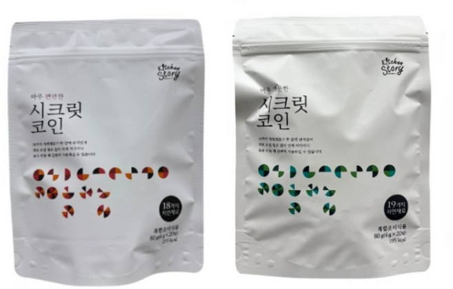 자연정선 빅마마 시크릿코인 편안한맛 + 개운한맛, 80g, 1개