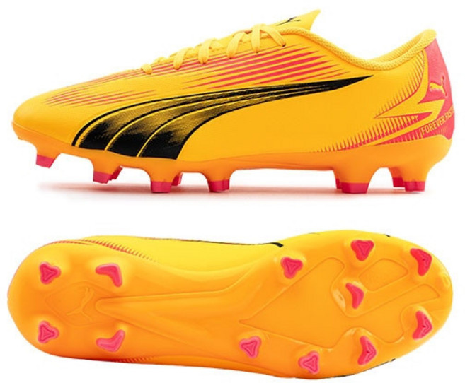 푸마 남성 축구화 울트라 플레이 FG/AG 옐로우
