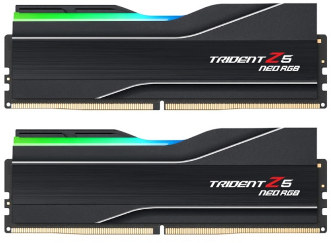 [G.SKILL] DDR5 PC5-48000 CL30 TRIDENT Z5 NEO RGB J [32GB (16GB*2)] (6000), 2개