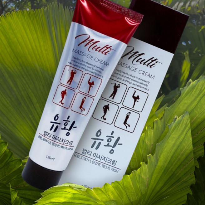 무료반품> 1+1 참조은 유황 멀티 글루코사민 크림 Glucosamine Cream 150ml 대용량 + 사은품증정, 2개