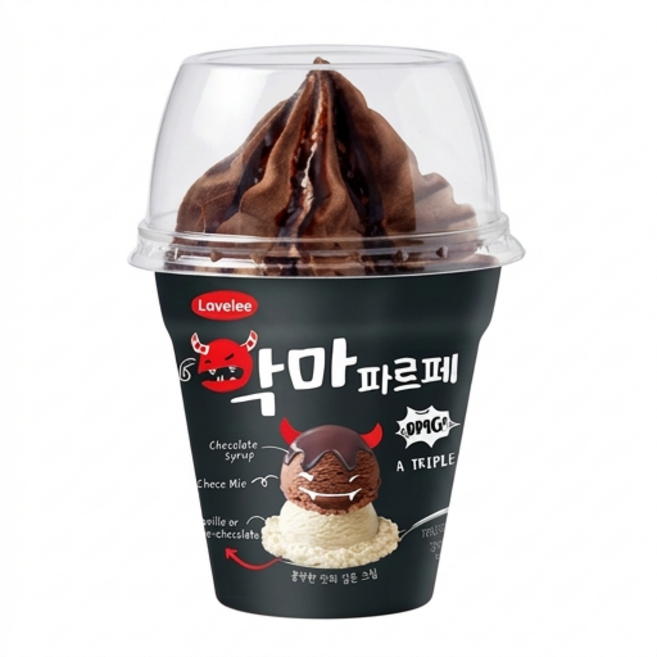 라벨리 악마파르페 10입, 10개, 320ml